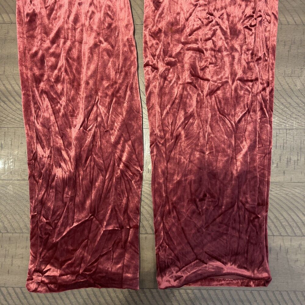 Vintage Womens Velour Leisure suit Holiday Christmas outfit Suit Sz M Deena Cali - Picture 4 of 10